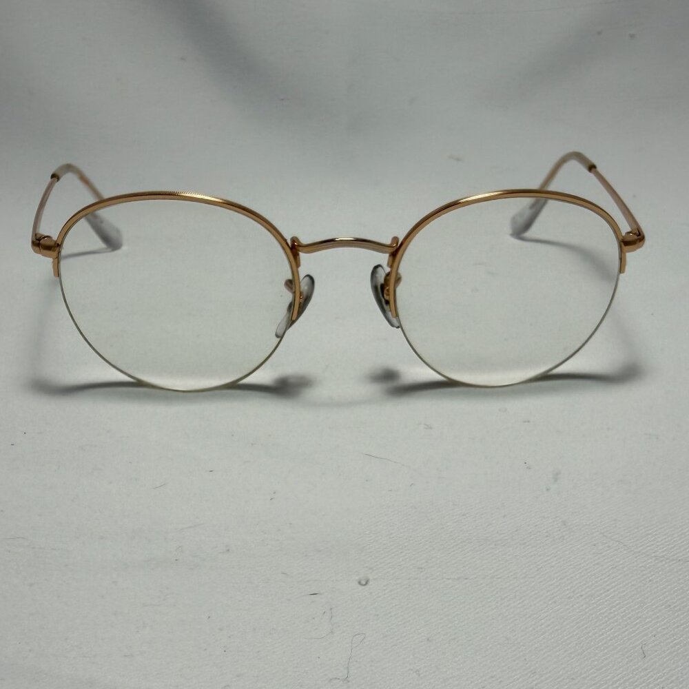 Ray-Ban Gold Eyeglasses - Frames Only - Picture 4 of 10